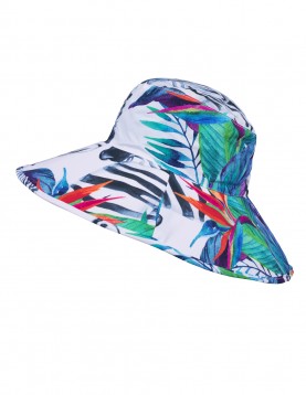 Roll up wide brim hat Colorful
