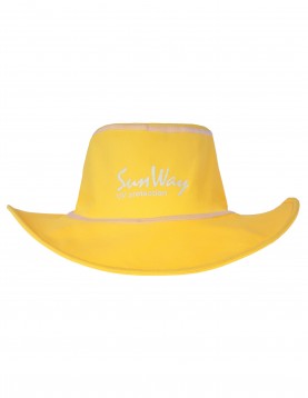 Babies and Toddlers Yellow Wide Brim Hat