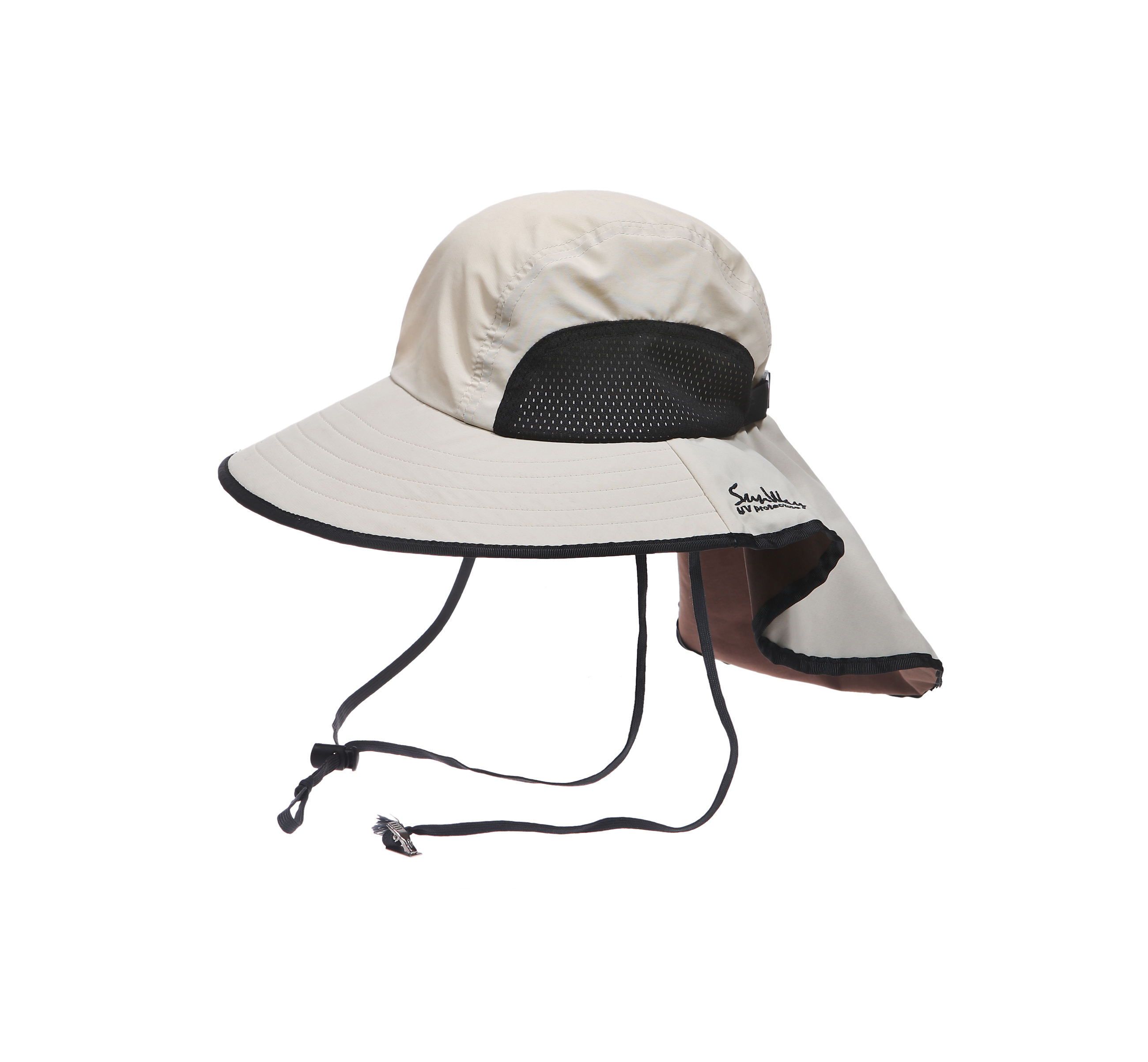 SunWay's Beige Wide Brim Hat